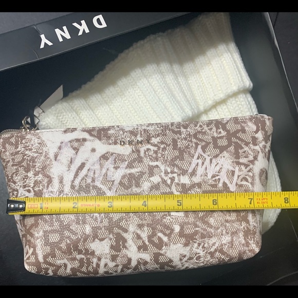 DKNY beanie and pouch, NWT main image 12
